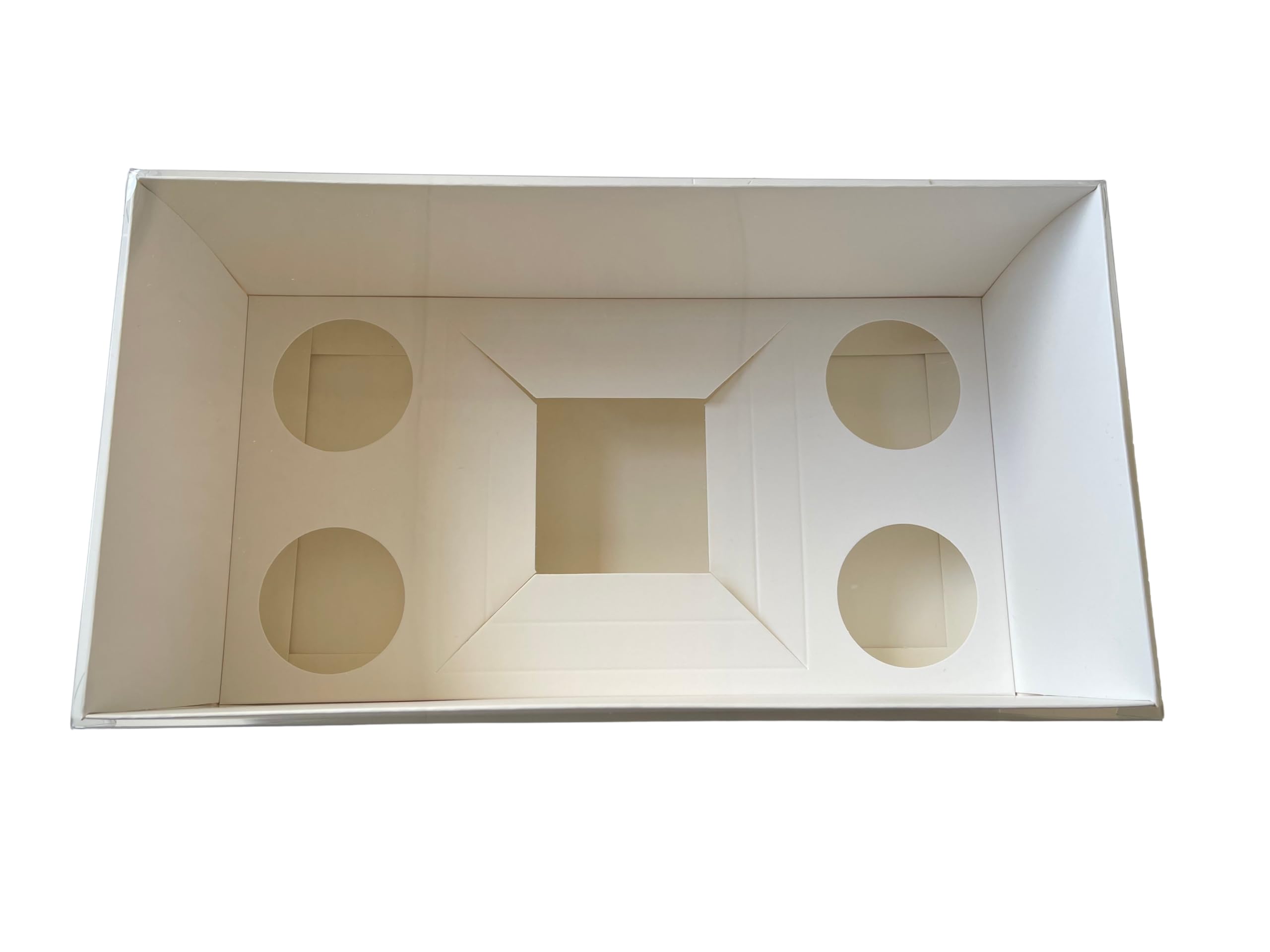 Sweet Treats Packaging Clear Lid Bento & Cupcake/Biscuit/Cake Box, Multiple Sizes, Enhanced Height Boxes (5