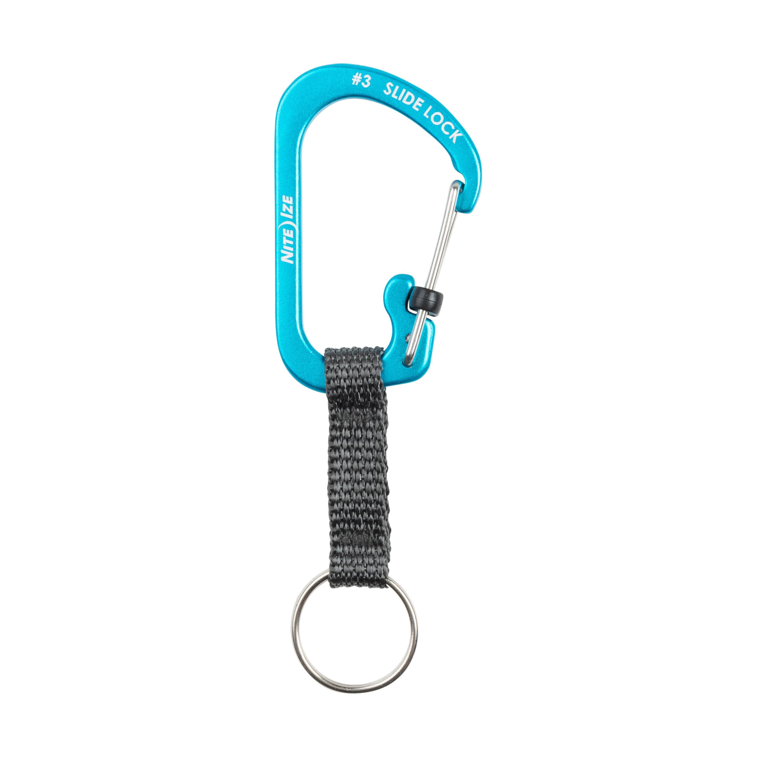 SlideLock Key Ring - Aluminum SlideLock Key Ring