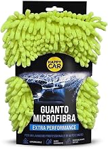 HappyCar Extra Performance Microfibre Glove for Car and Motorcycle Washing and Cleaning – Removes Dirt Without Scratching the Body – Super Absorbent, Ultra Soft and Waterproof – Made in Italy