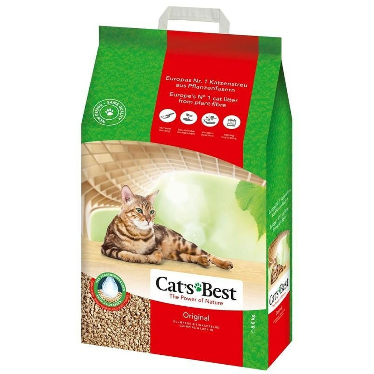 Cat's Best EcoPlus 20 L Beż - Marka: Cat's Best - EAN: 4002973189351