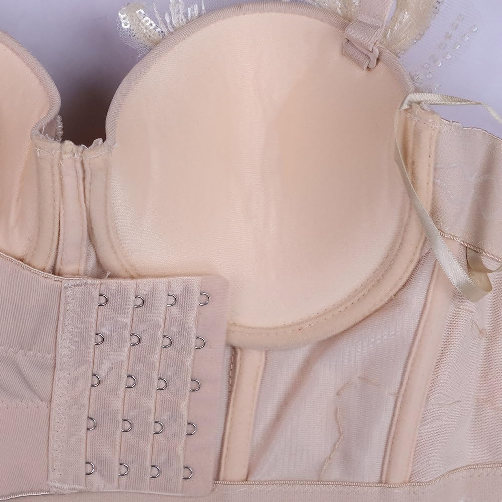 Top Underwear Slim-fit Backless Short with Daily Can Wear Women's Suspenders Back Shaping Chest