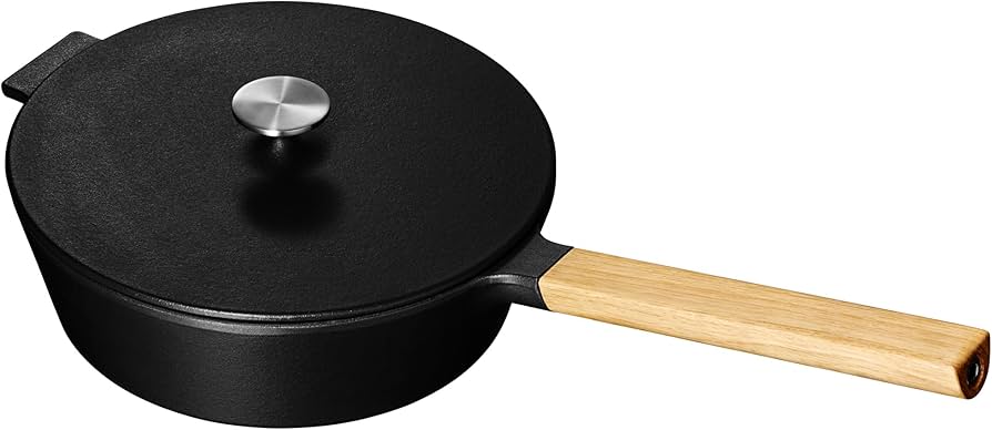 Amazon.co.jp: モルソー(Morso) 片手鍋 ブラック 2.2L ソテーパン