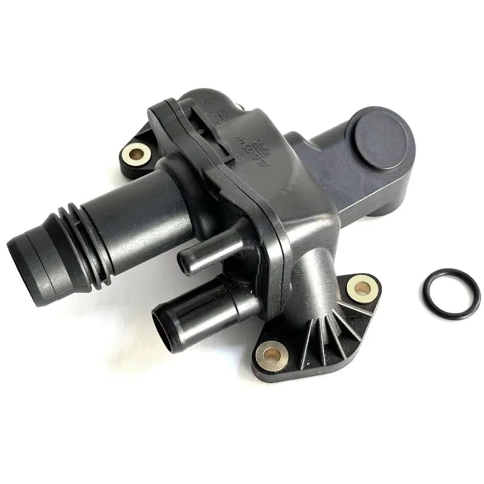 Alloggiamento termostato Liquido di Raffreddamento Motore Veicolo 4H2Q8592BF Compatibile con Land Rover Discovery MK III 2004-2009