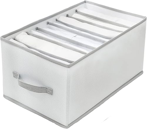 Miniatura 1 de Caja organizadora con diseño de compartimento de almacenamiento caja de almacenamiento de tela para dormitorio C