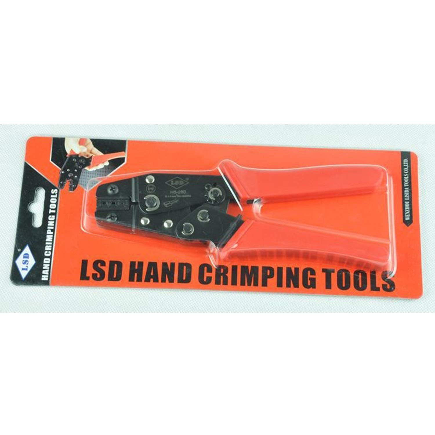 IBOWZ Crimper Plier Mini Herramientas de crimpado antioxidantes para 0,1-1 mm² Herramienta de Mano de Terminal de Cable no Aislado alicates de crimpado de Conector Dupont