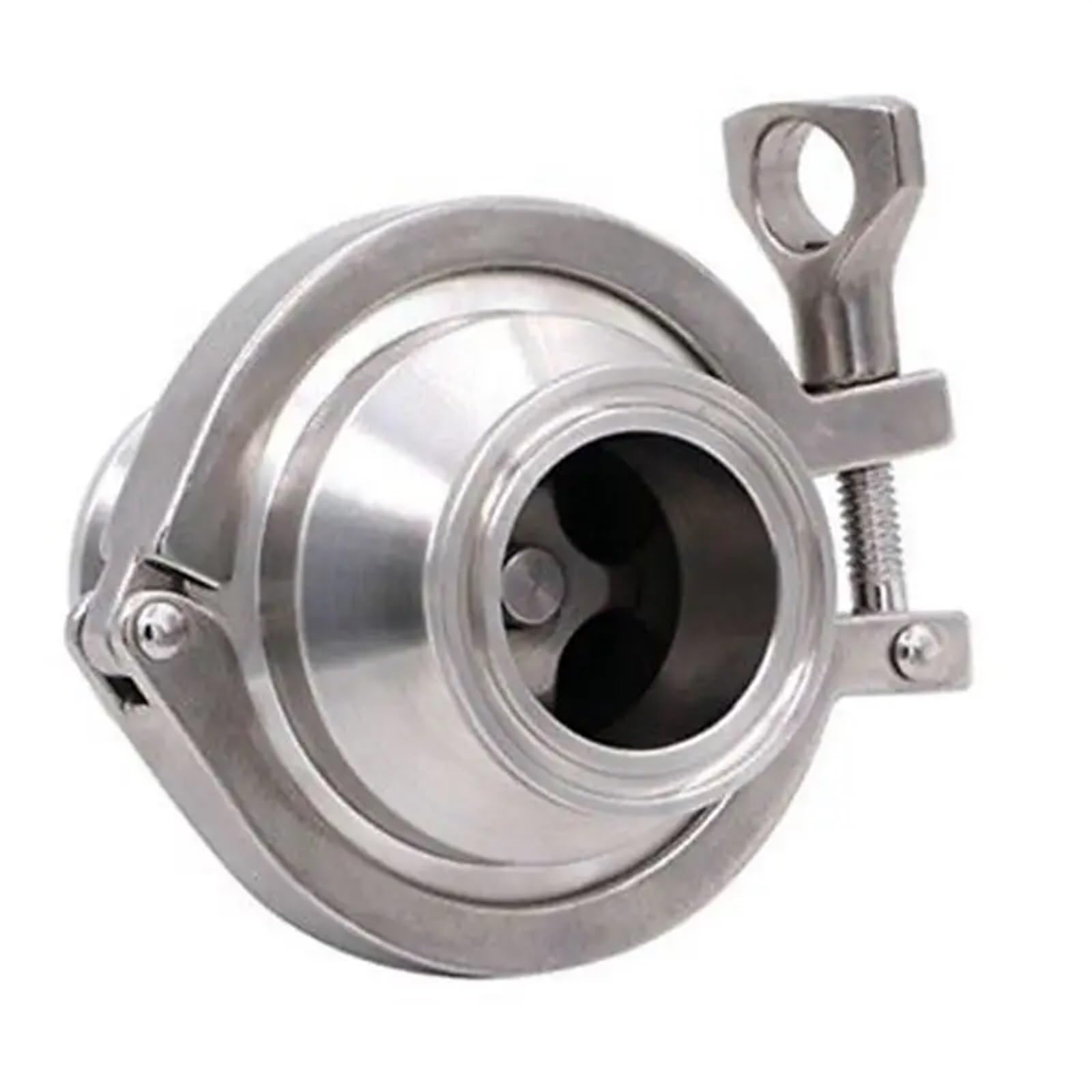 OD 25mm 32mm Sanitario Acciaio Inox 304 Tri Clamp 50.5mm Valvola di ritegno verticale (25mm)