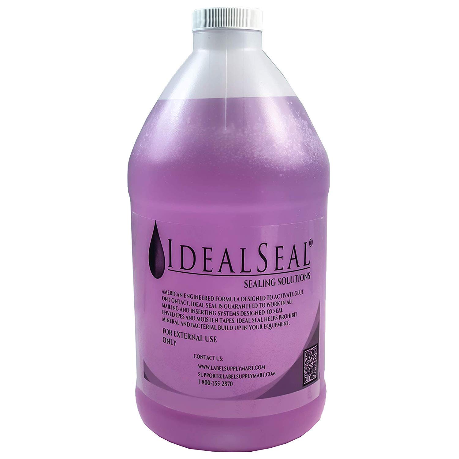 PB 608-0 E-Z Seal Sealing Solution Genuine Compatible IDEALSEAL Half Gallon (64 oz) of Sealing Solution DM Series Mailing Systems (1-Half-Gallon)