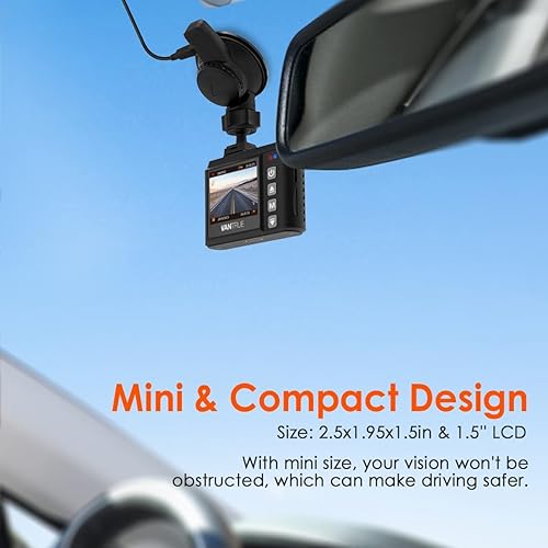 Miniatura 4 de Paquete  2 artículos Vantrue N1 Pro Dash Cam2023  kits de cables de 115 pies