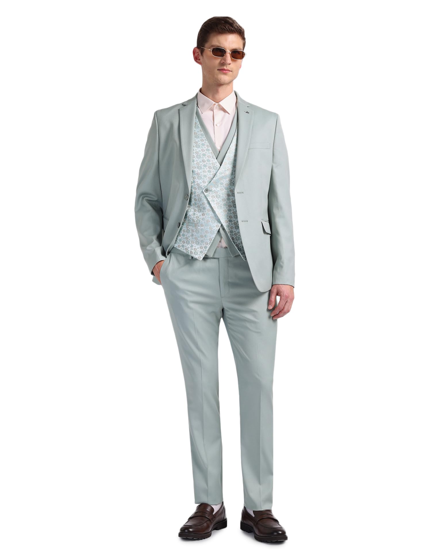 arrow Men Business Suit Pants Set-picture-37