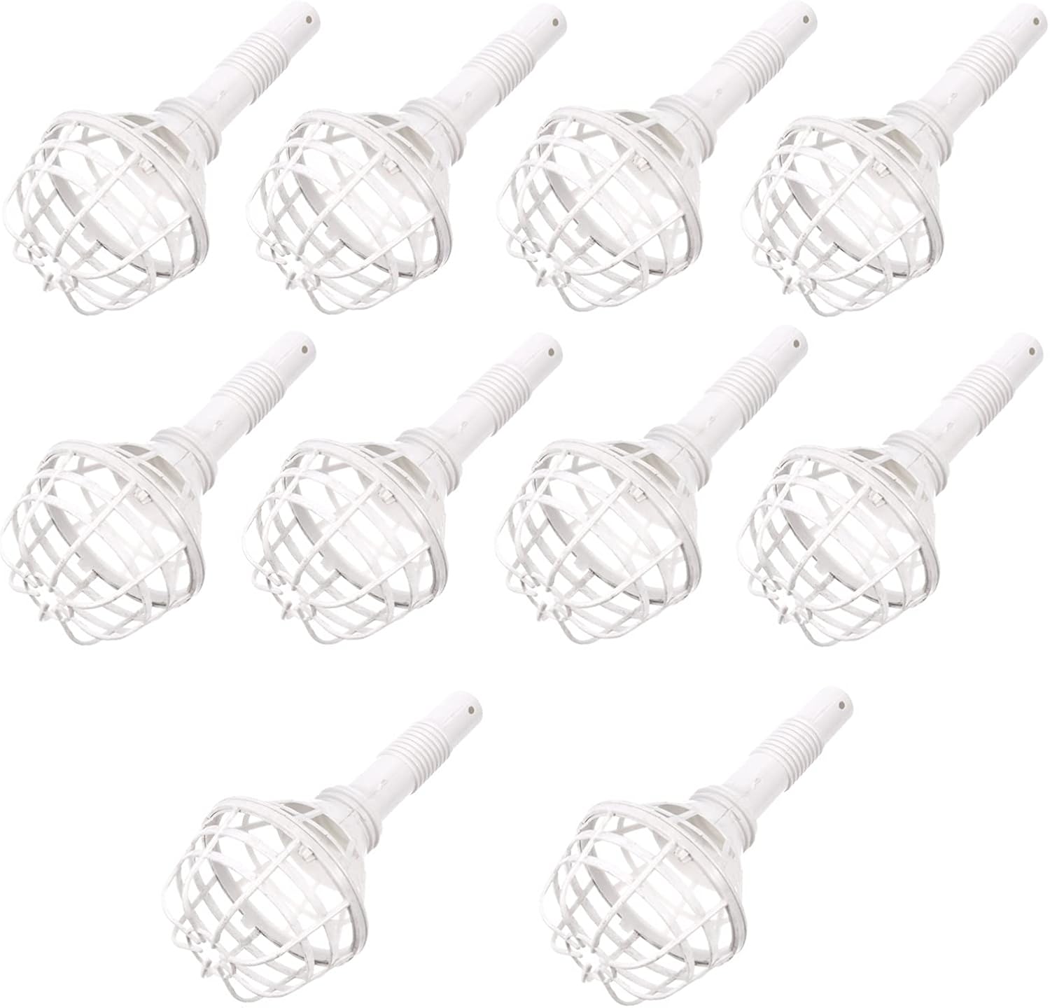 Healifty 10pcs Bouquet Holder Floral Handle Bouquet Holders