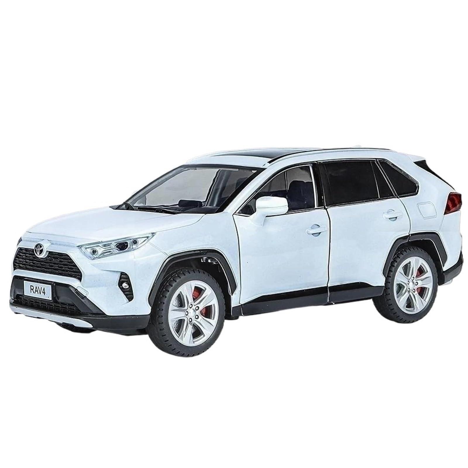 トヨタ RAV4 ミニカー ホワイト 1/24 Amazon.co.jp: ミニカー スケールモデルカー 1/24 に適合 トヨタ