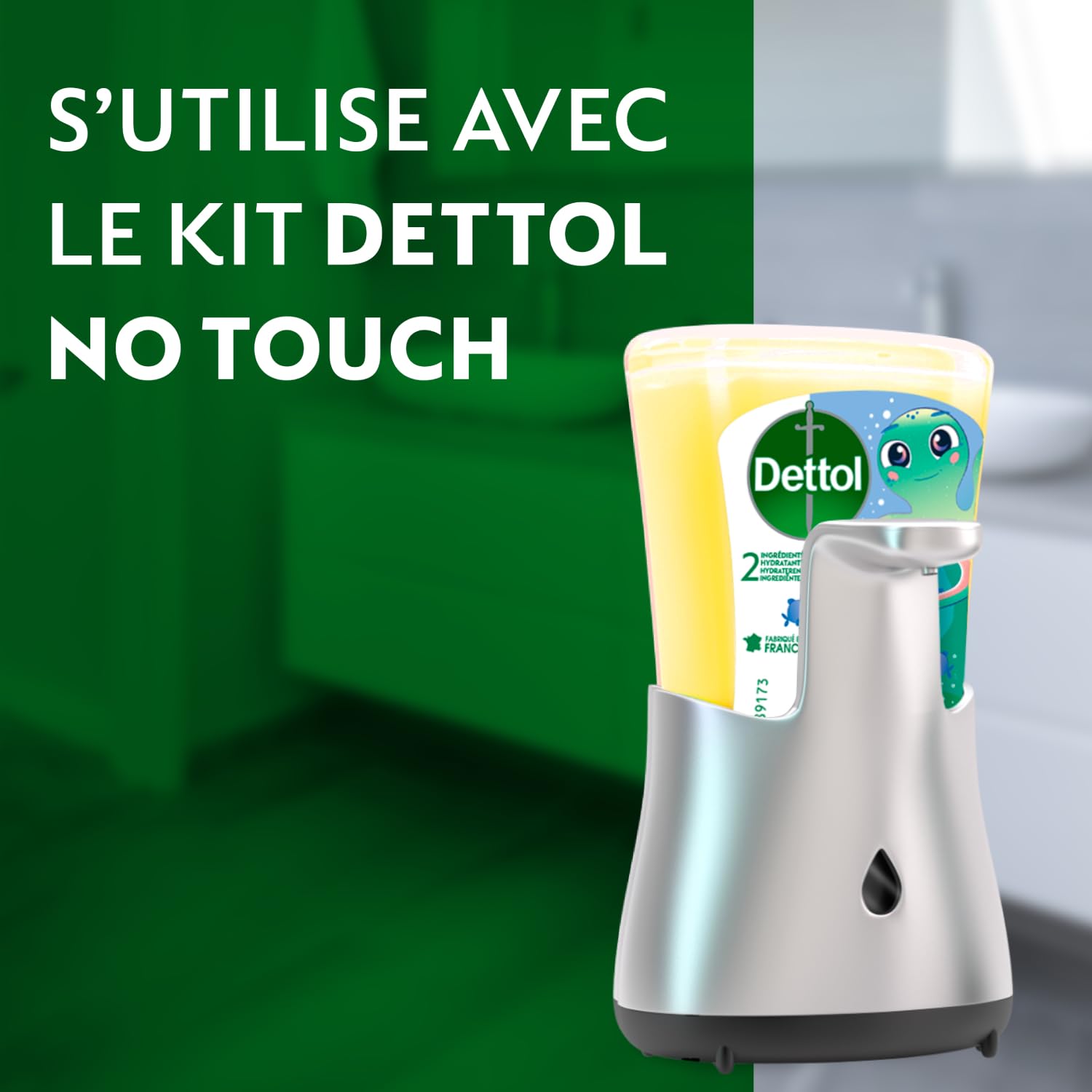 Dettol No-Touch Kids - Recharge Savon Mains - Citron- 250 ml