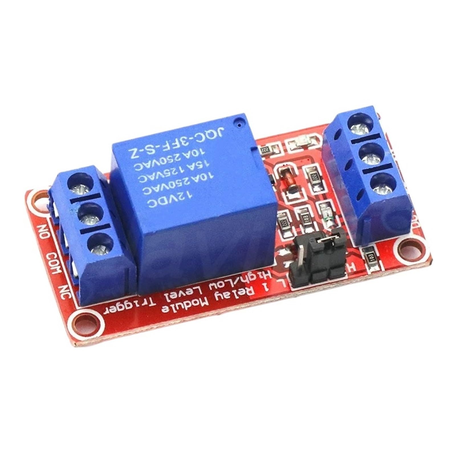 Modulo relè DC 5V 12V 24V 1 2 4 6 8 con schermo con optoaccoppiatore/trigger di livello alto e basso(5 Pcs,8 Channel 5V)