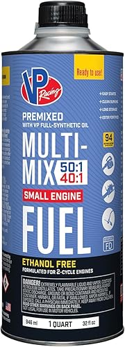 Miniatura 5 de VP Small Engine Fuels 6818 - Combustible JASO-FD Multi-Mix 401501 de 2 ciclos - Caja de 8 32 onzas