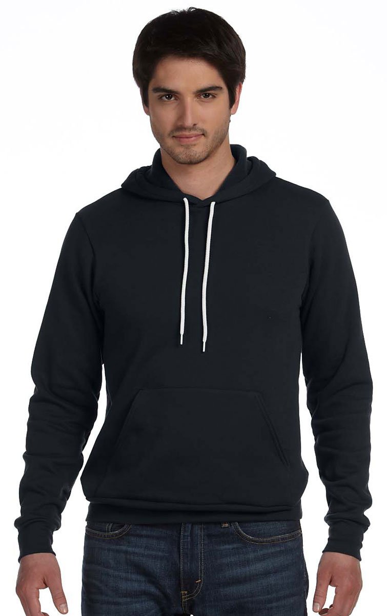 BELLA+CANVASUnisex Sponge Fleece Pullover Hoodie - Black