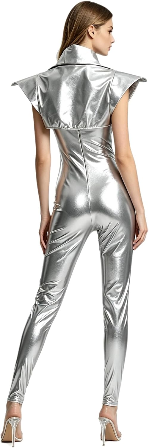 iiniim 2pcs Alien Costume Women Slim Fit Tights Ballet Leotard
