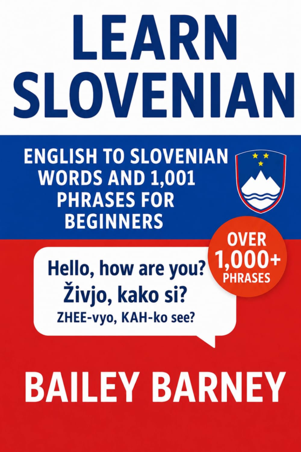 Learn Slovenian: English to Slovenian Words and 1,001 Phrases for Beginners
