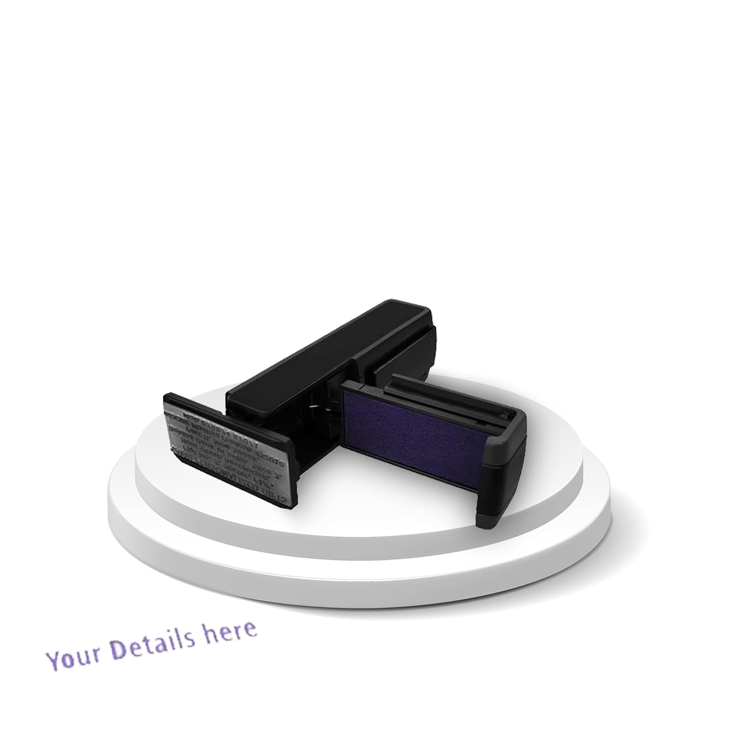 Savri Personalized Custom Stamp Mohar with Your Name, Designation & Firm Best for Office