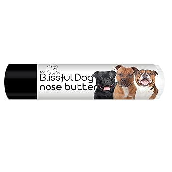 The Blissful Dog UNSC-15OZ-STAFF Staffordshire Bull Terrier Unscented Nose Butter, 15 oz