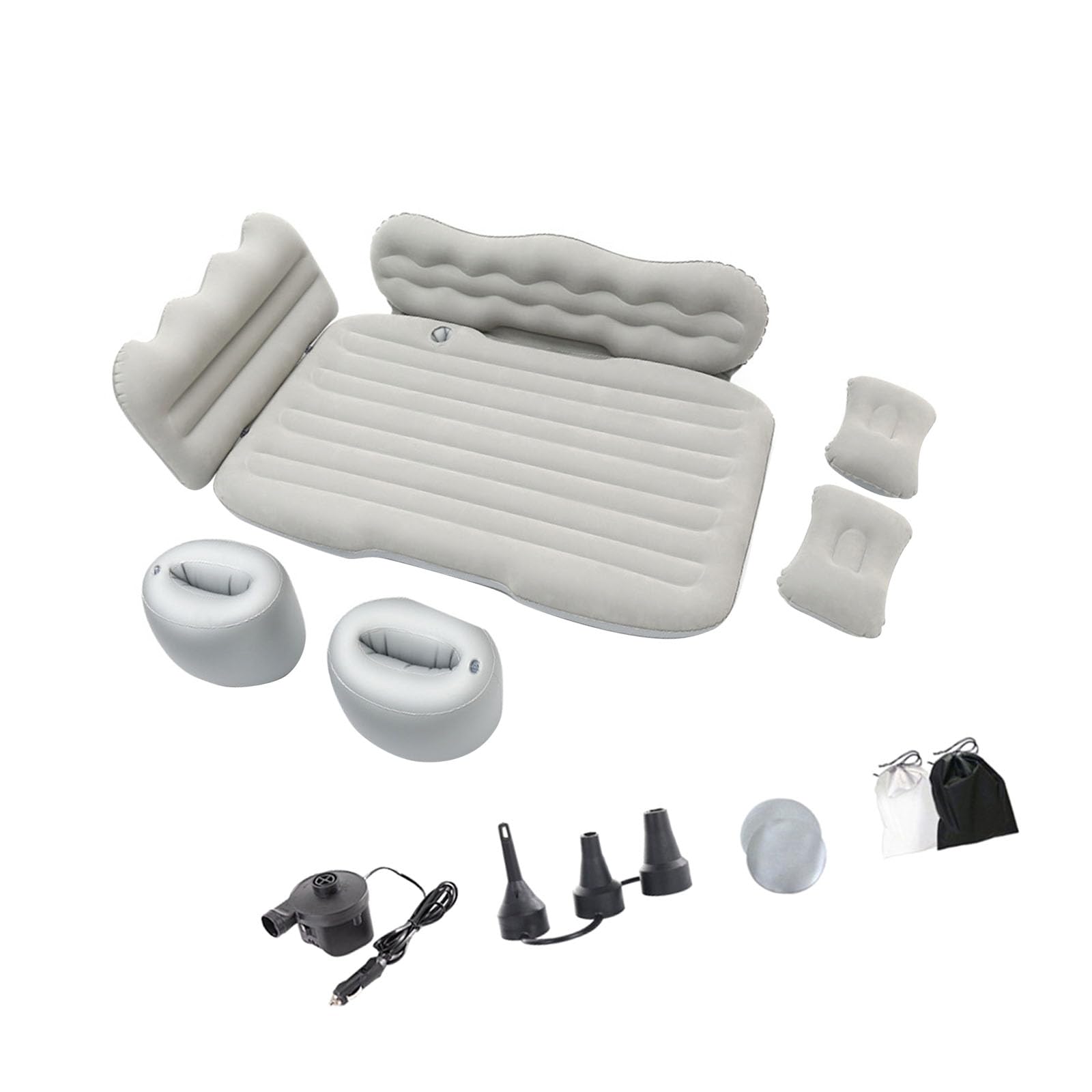 Matelas gonflable de voiture pour éviter le mal de dos lors des nuits sur la route