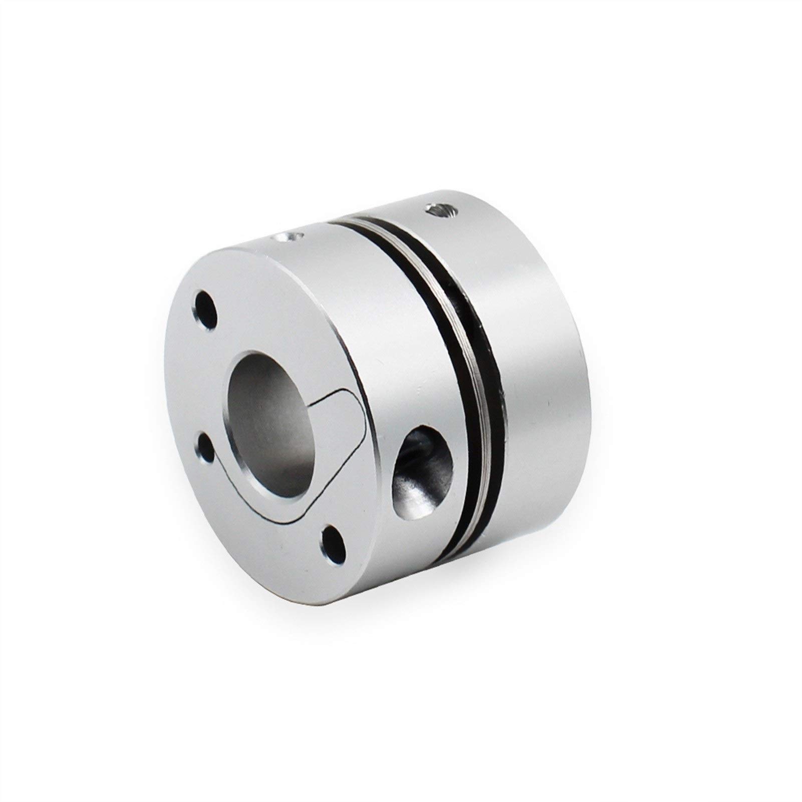 DINGGUANGHE-CUP Coupler D27L20 Disc Shaft Coupling for Servo Step Motor Joint Inner Aluminum Couplers Metal (Inner Diameter : LN1 B D27L20 6mm)