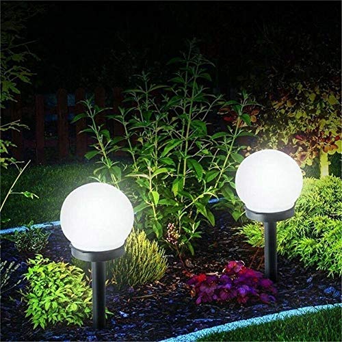 XIEJ 2pcs luci da giardino solari, LED a energia