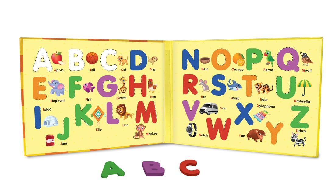 BRAINY MAGNETS MY FIRST MAGNETIC BOOK OF ALPHABET CAPITAL LETTERS | The Book Tree Books - Image 2 thumbnail