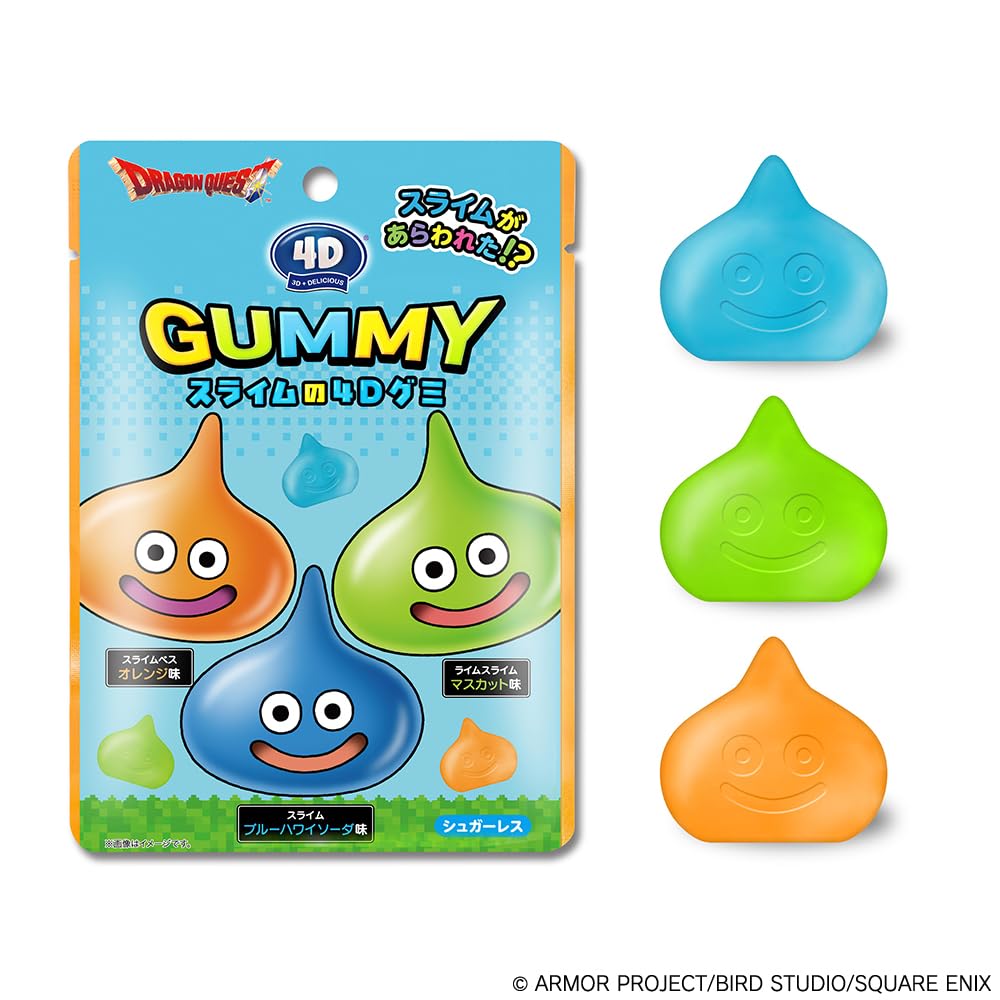 Amazon | スクウェア・エニックス ドラゴンクエスト スライムの4Dグミ
