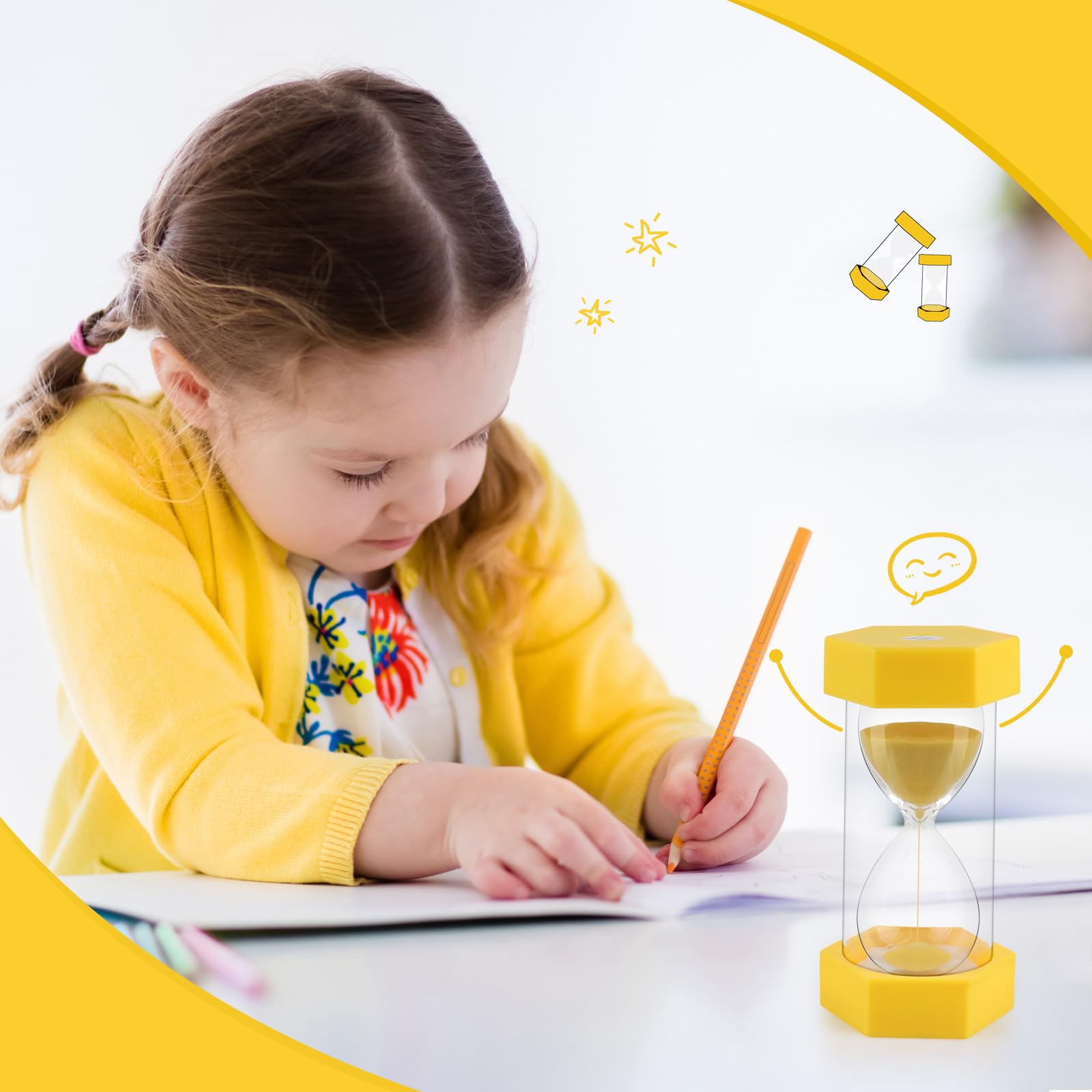 Minuteur Sablier Pour 30 Minutes Sandglass Timer 30 Minutes Décoration