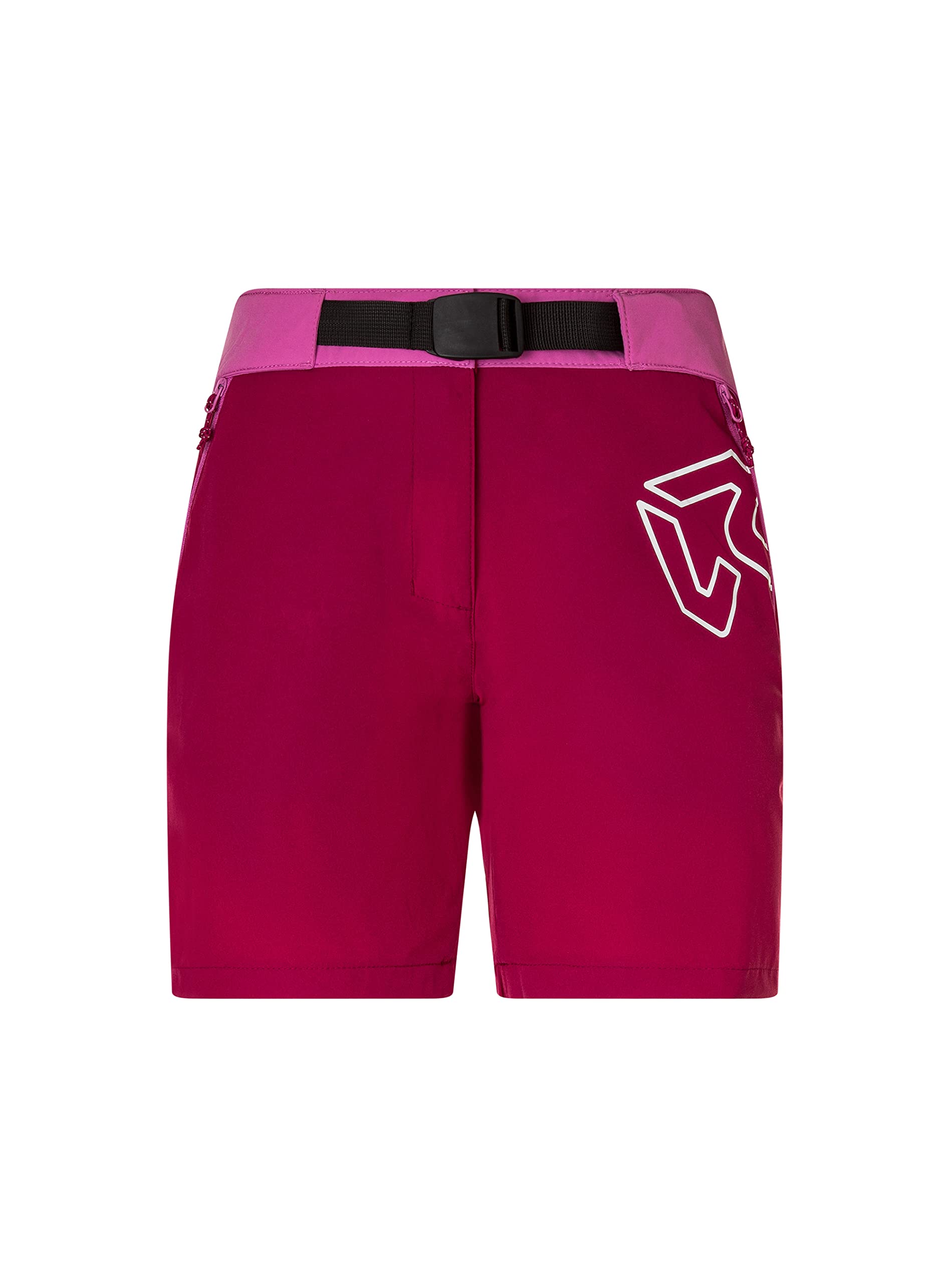Rock Experience REWP03291 Scarlet Runner Pants Women's 2000 Cherries Jubilee+0834 Super Pink XL