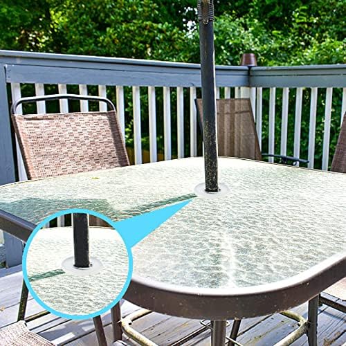 2Pcs Patio Table Umbrella Hole Ring Umbrella Stabilizer