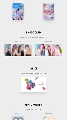 Miniatura 3 de EL7Z UP 7+UP Contenido del primer mini álbum+tarjeta fotográfica+pegatina+seguimiento sellado ELZZ UP (versión aleatoria PLVE)