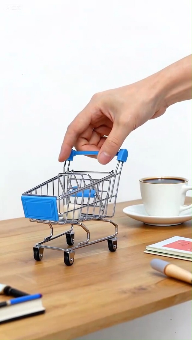ミイミイ【shoppingcart】展覧会 Amazon.com: kxkxvovo Mini Shopping Cart, Red, Durable, Perfect for