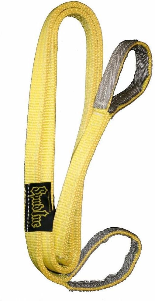Spud Upper Body Sled Strap Total Body Workout Weight Lifting (Yellow)