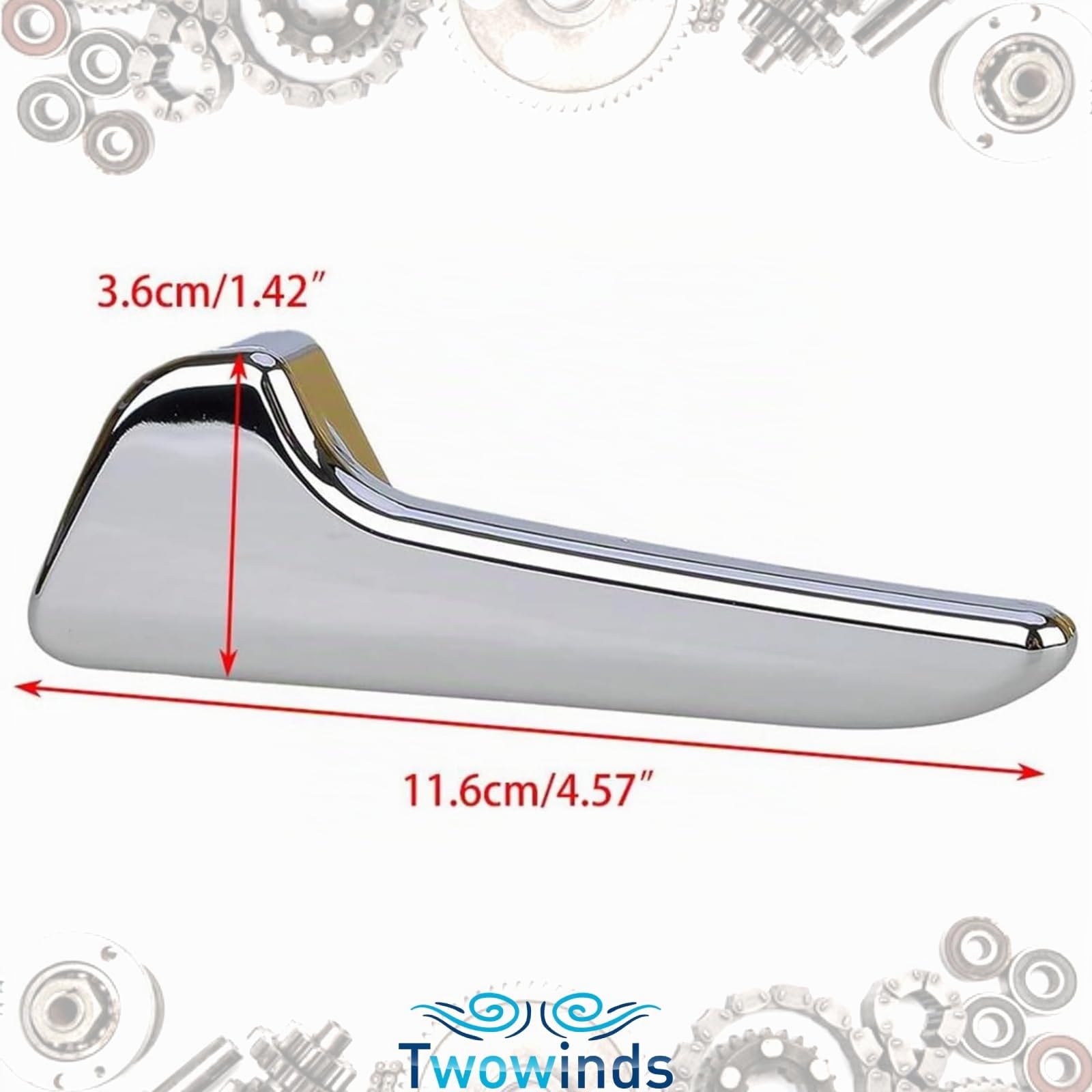 Twowinds Manilla Interior 1697600961 Compatible con Mercedes - Izquierda