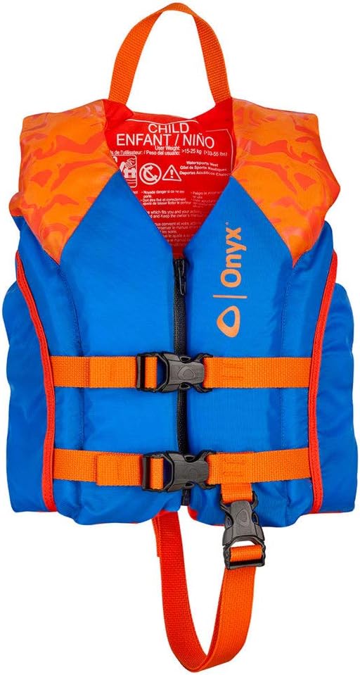 ONYX All Adventure Child Paddle & Water Sports Life Jacket, Orange ONYX All Adventure Child Paddle & Water Sports Life Jacket, Orange