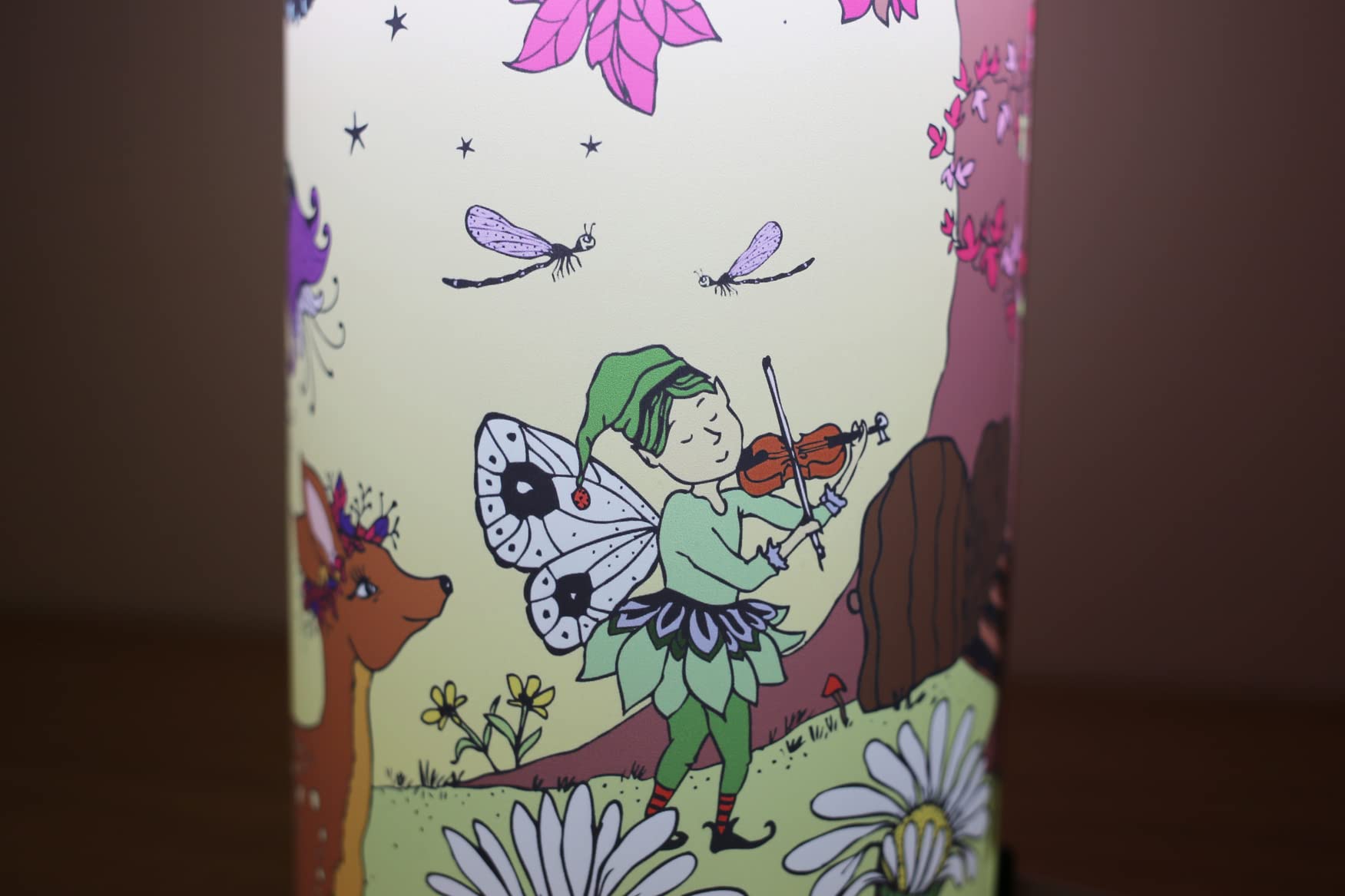 R&M Coudert - Lampe de chevet enfants FORET ENCHANTÉE