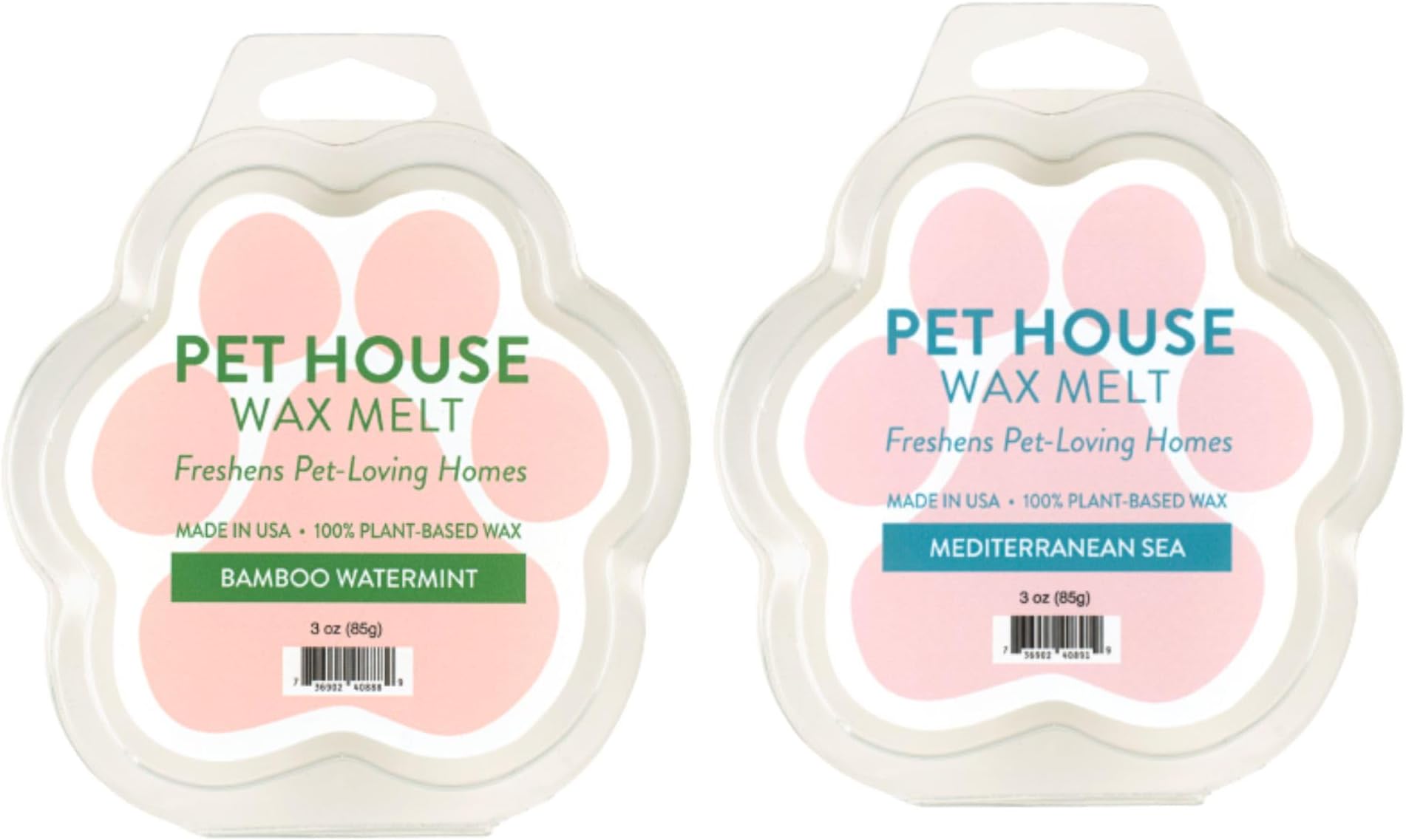 2 Pack Pet Odor Eliminator Wax Melts Neutralizes Bad