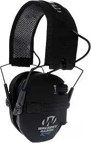 Razor Electronic Muff, Kryptek Camo Protetor de ouvido eletrônico Razor Slim ultra baixo perfil compacto, alcance ajustável, tiro, caça, proteção auditiva Walker'sUnisex Adulto
