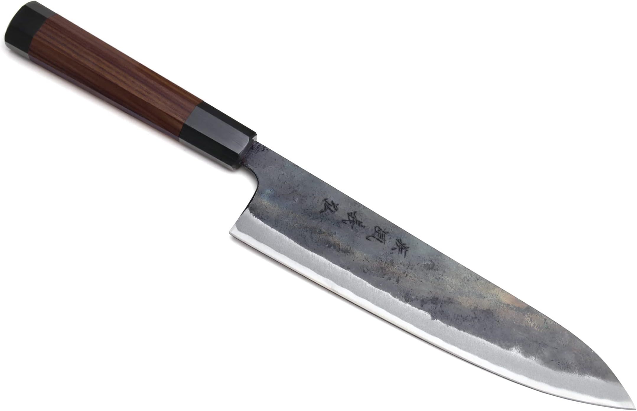 Yoshihiro Aogami Super Blue High Carbon Kurouchi Gyuto (8.25'' (210mm) & No Saya)