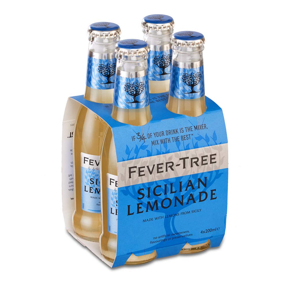 Fever Tree Fever Tree Premium Sicilian Lemonade Pack de 4 Botellas 20cl - 4800 ml