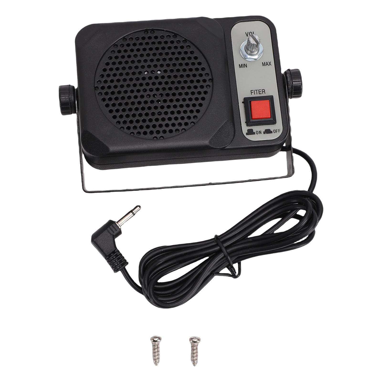 Altoparlante Esterno NSP100 Da 3W Con Connettore Jack 3.5mm E Cavo Da 4 Metri - Universale Per Autoradio E Dispositivi Audio - 2