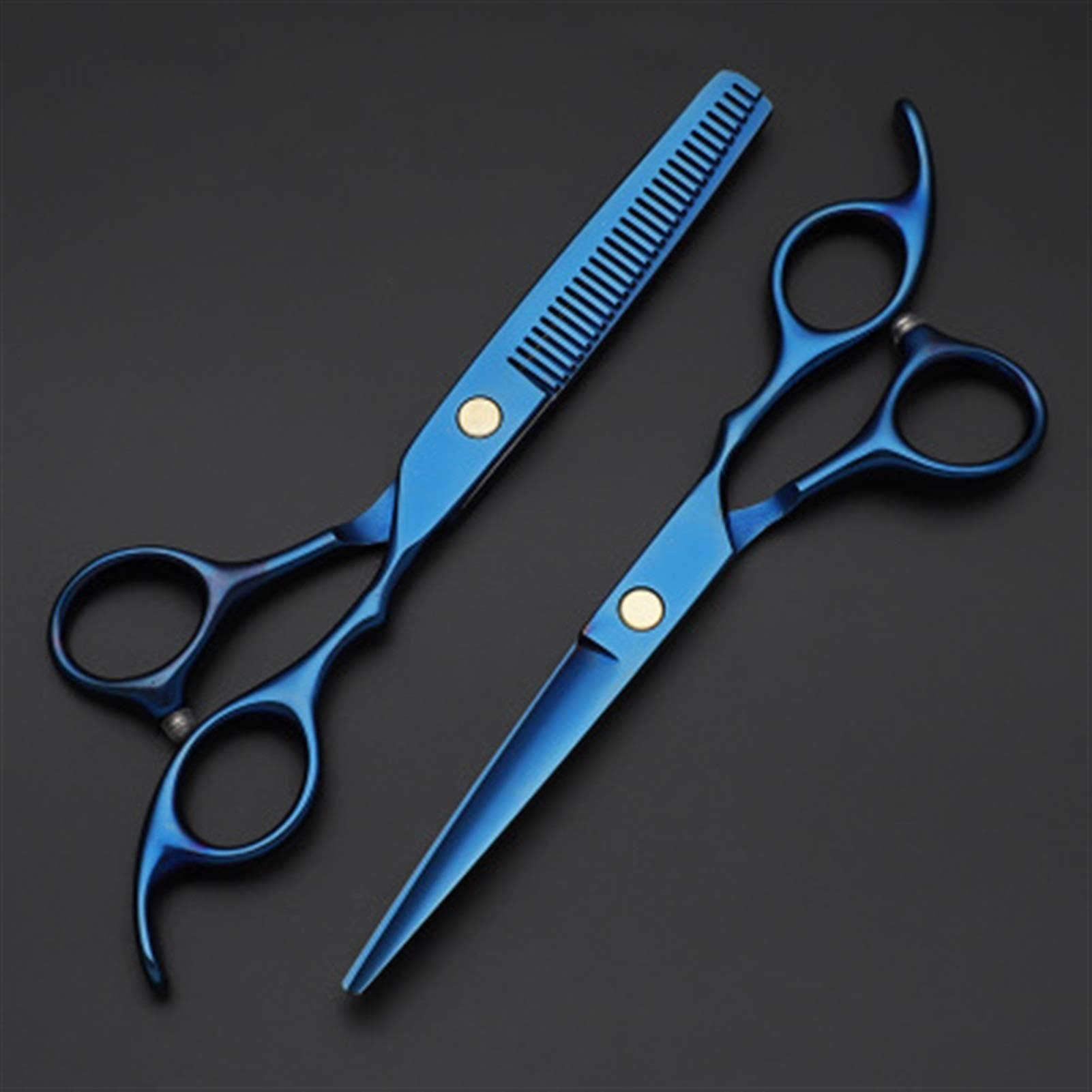 Juego de Tijeras de peluquería y Peine para barbería Profesional para Hombres y Mujeres - 6.0 Pulgadas