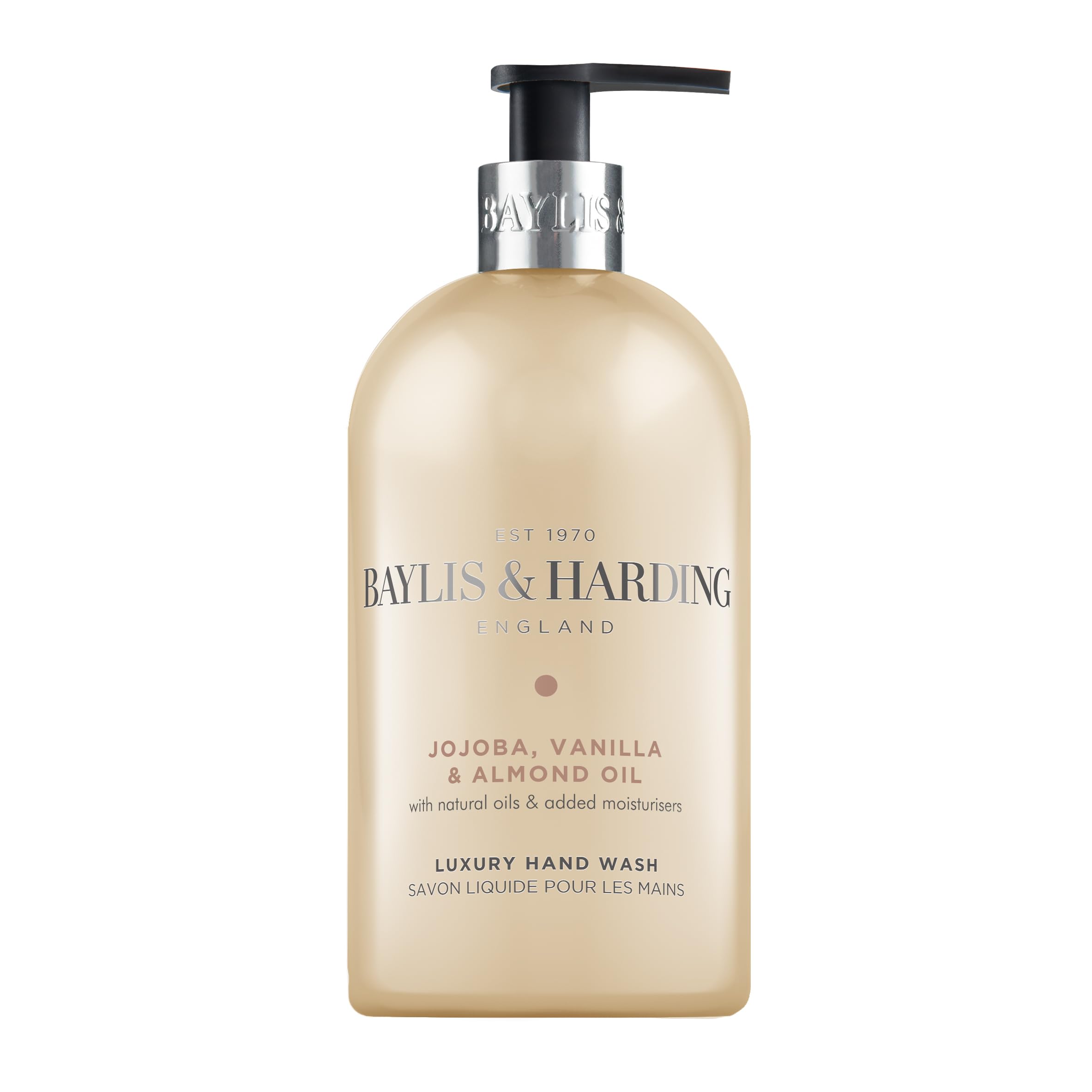 Baylis y Harding Jojoba Seda//Aceite de Almendras, lavar a mano, 500 ml, pack de 3