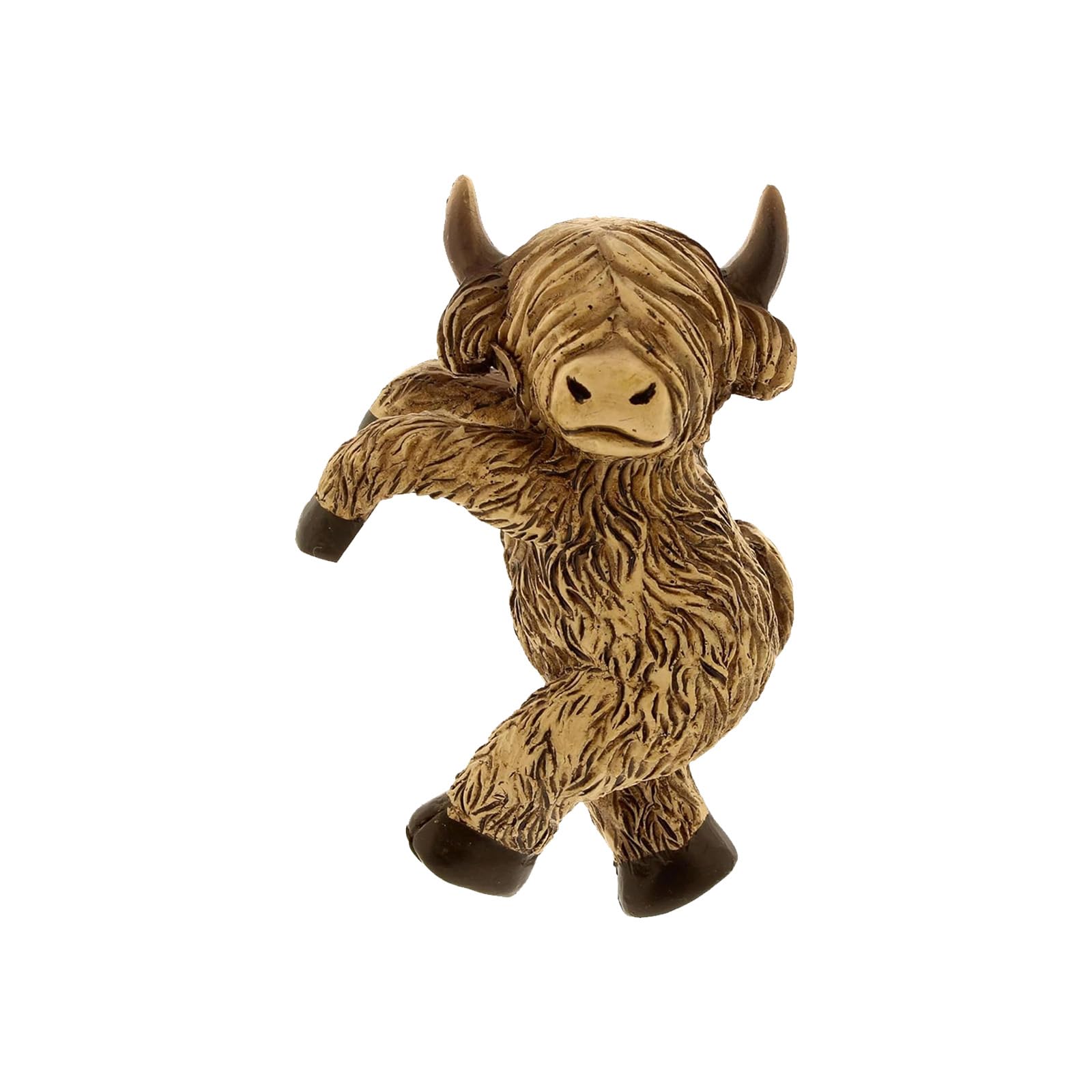 yanzunlrn Cow Figurine Make of Resin for Unique Wall Decoraation Applications Indoors Outdoors Flowerpot Pendant Simple Art