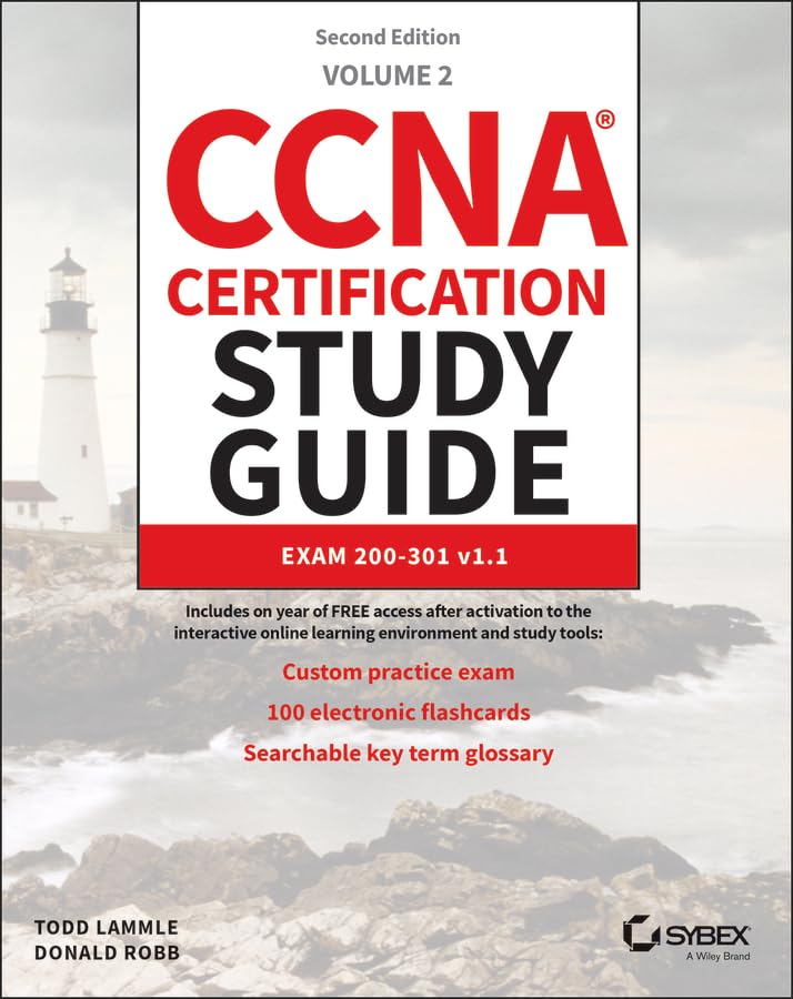 CCNA Certification Study Guide Volume 2: Exam 200-301 v1.1 (Sybex Study Guide)      2nd Edition, Kindle Edition