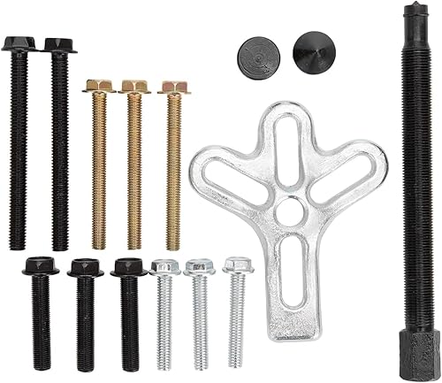 OEMTOOLS 25053 Juego de extractor de equilibrador armónico resistente, reparación y mantenimiento del motor, construcción duradera de acero aleado,