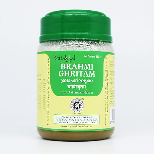 Arya Brahmi Ghritam 150GM & Sukanthi Pills 1gm