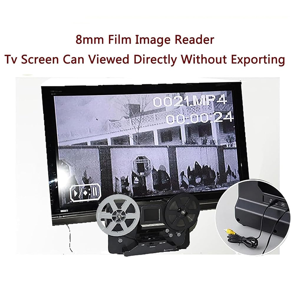 Escáner De Películas De La Vieja Escuela, Películas Y Digitalizadores Negativos Digitales con Pantalla De Pantalla, Convierte 8 Mm Y Super 8 Películas En Imágenes JPEG