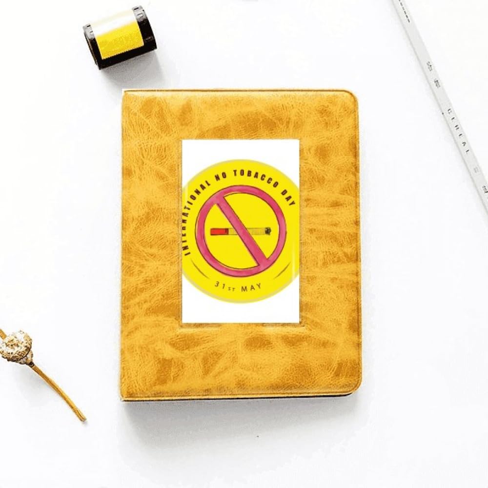 no/no Logo Stop Smoking Art Deco Fashion Photo Album Family Wedding Picture 4x6
